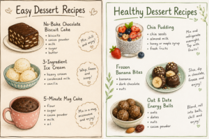 easy dessert recipes